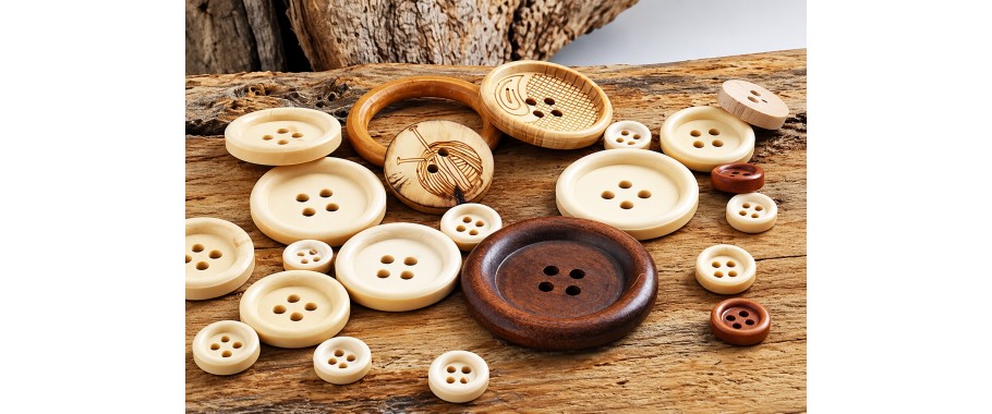 Natural Textile Buttons Turkey