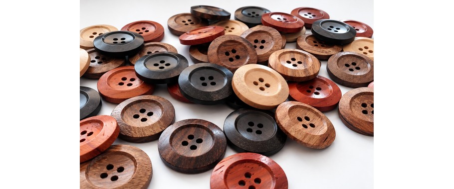 Natural Textile Buttons
