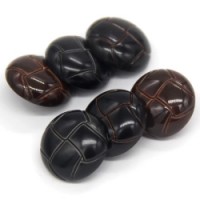 Imitation Leather Buttons