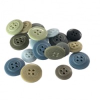 Imitation Corozo Buttons