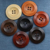 Imitation Wood Buttons